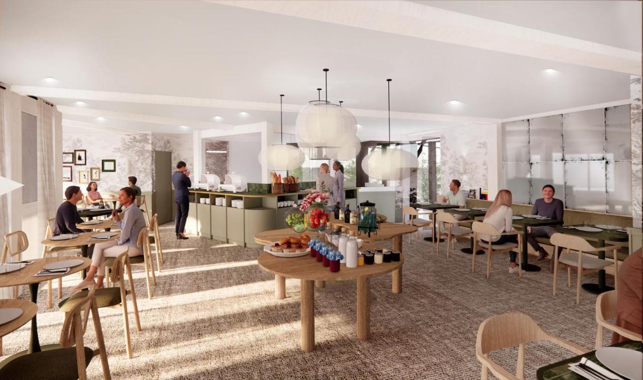 Hostellerie Briqueterie & Spa Champagne Vinay  Buitenkant foto The interior of the restaurant