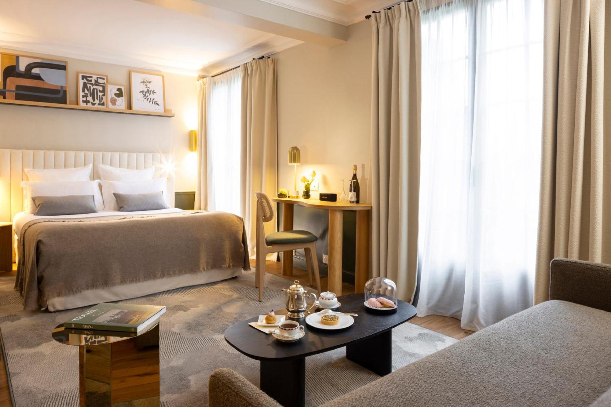 Hostellerie Briqueterie & Spa Champagne Vinay  Buitenkant foto A room at the hotel