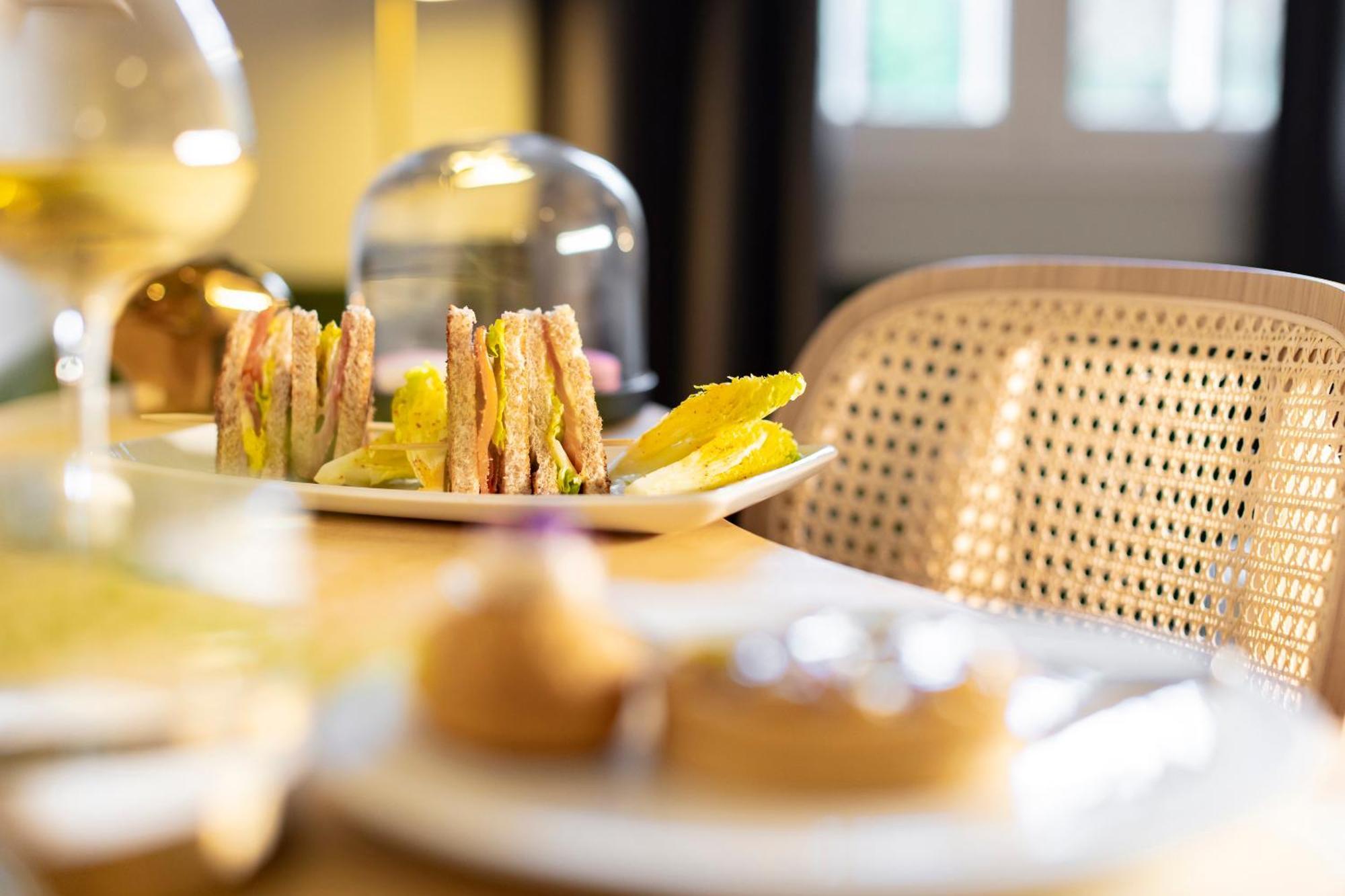 Hostellerie Briqueterie & Spa Champagne Vinay  Buitenkant foto A typical breakfast