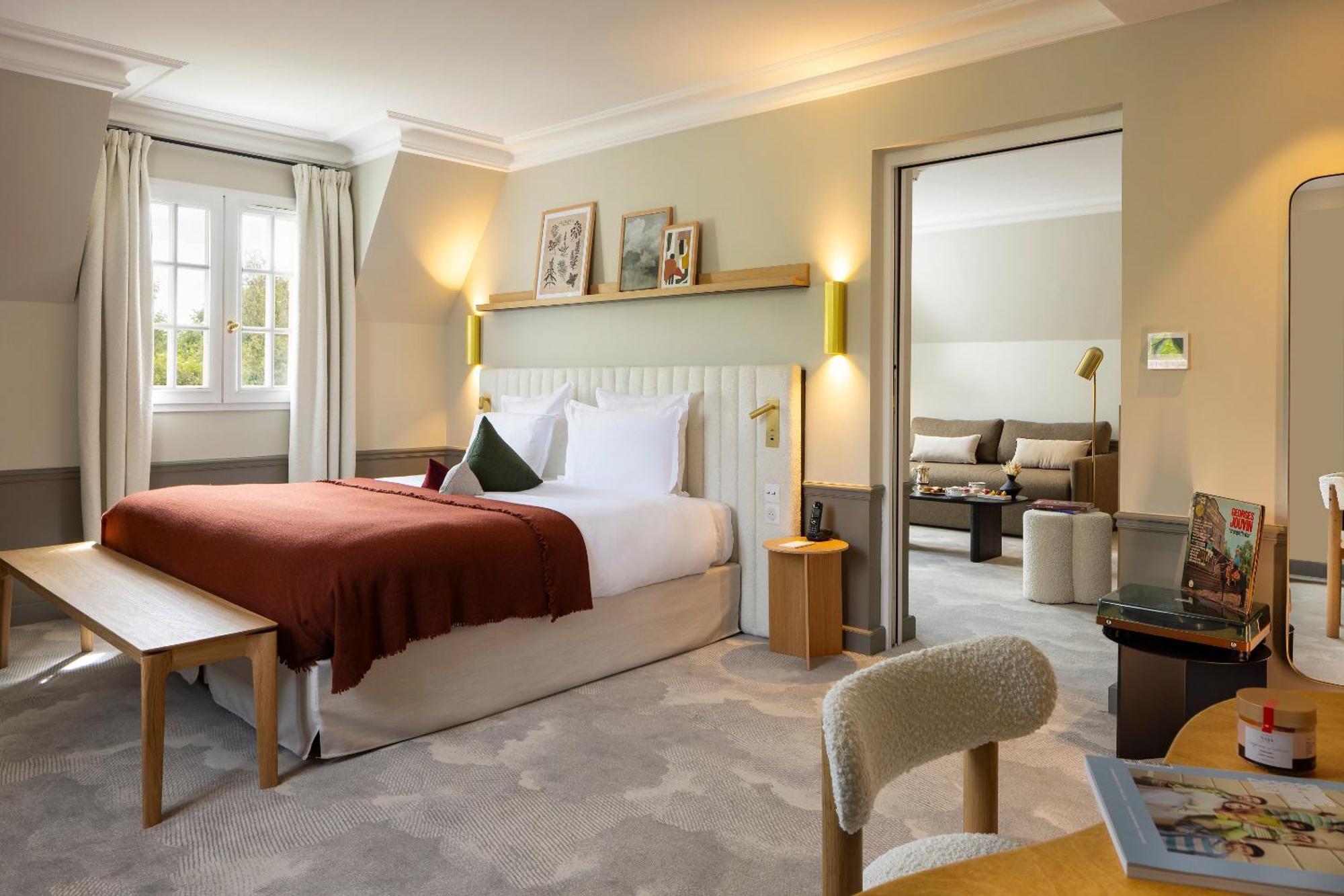 Hostellerie Briqueterie & Spa Champagne Vinay  Buitenkant foto A suite at the hotel