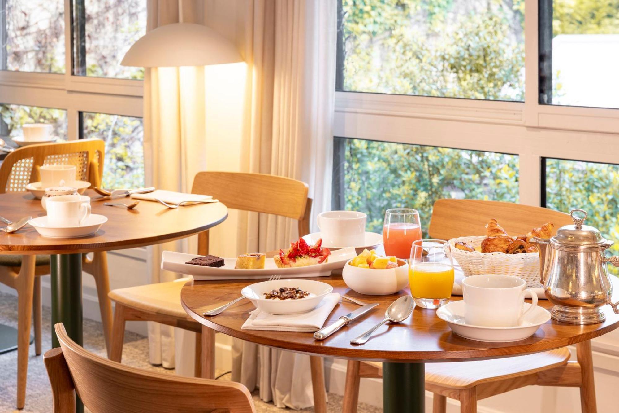 Hostellerie Briqueterie & Spa Champagne Vinay  Buitenkant foto Breakfast at the hotel