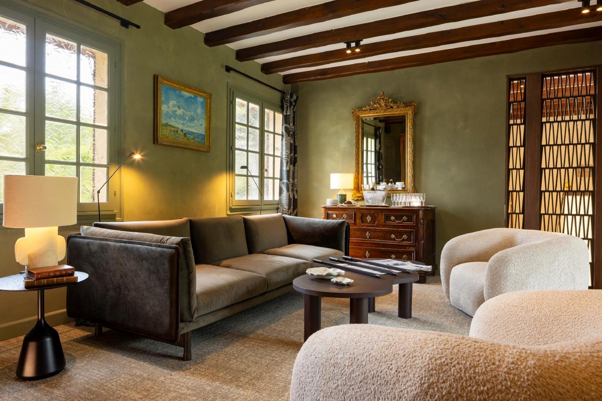 Hostellerie Briqueterie & Spa Champagne Vinay  Buitenkant foto A living room