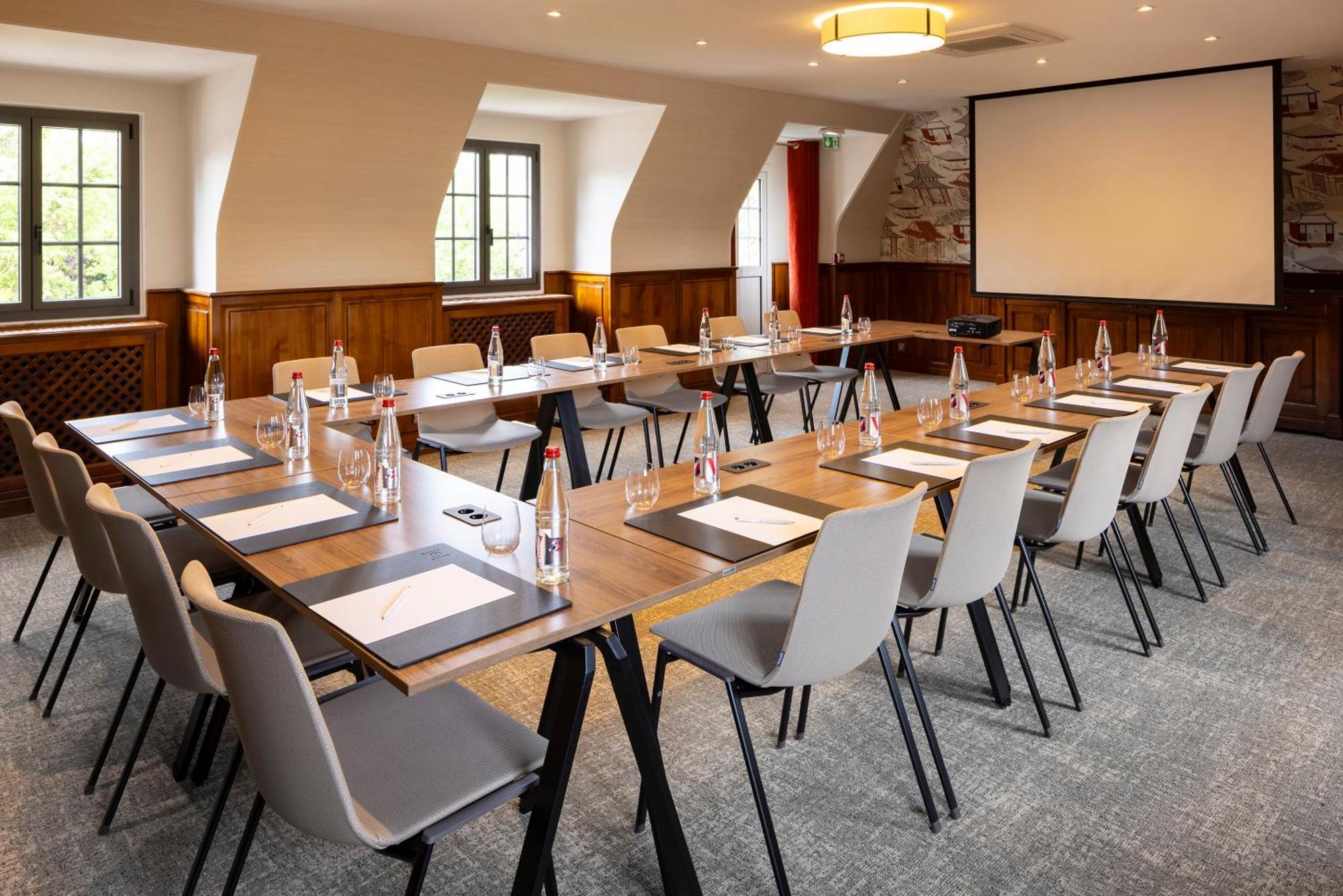 Hostellerie Briqueterie & Spa Champagne Vinay  Buitenkant foto The meeting room